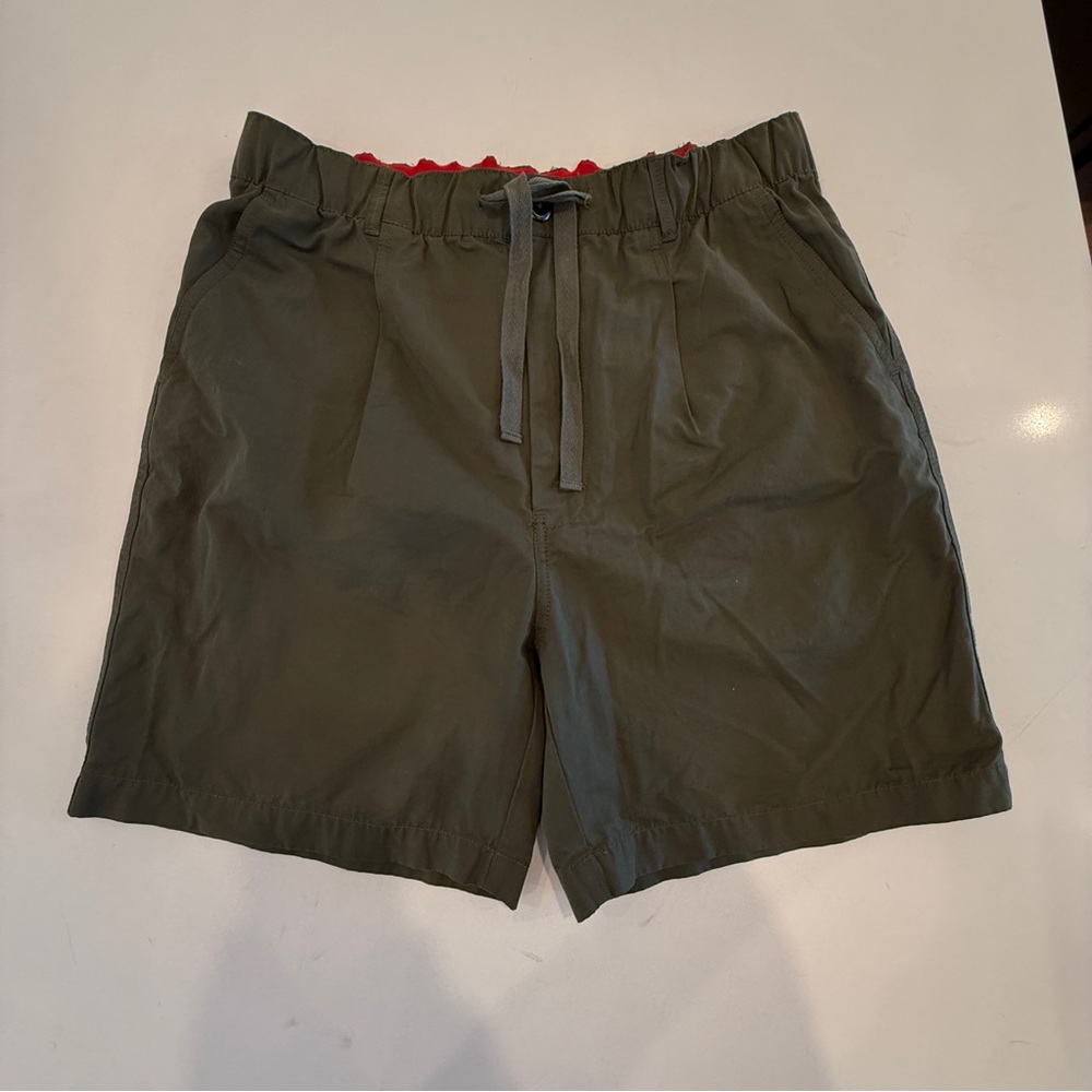 Alex Mill Green Flat Front Shorts - Never Worn - Sz 33